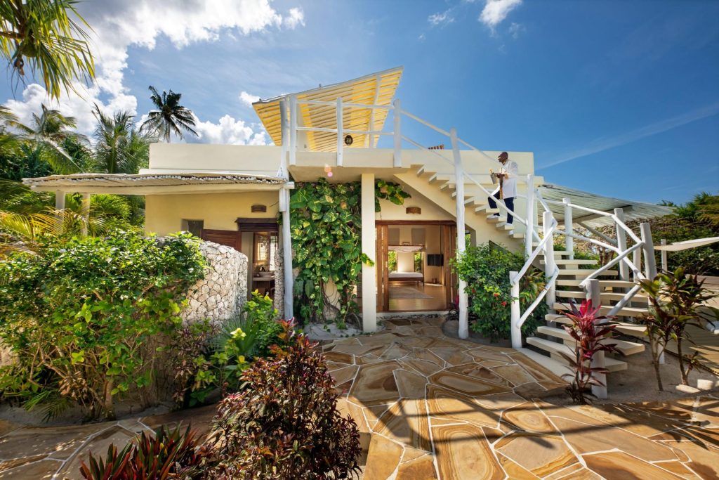 Beachfront one bedroom villa