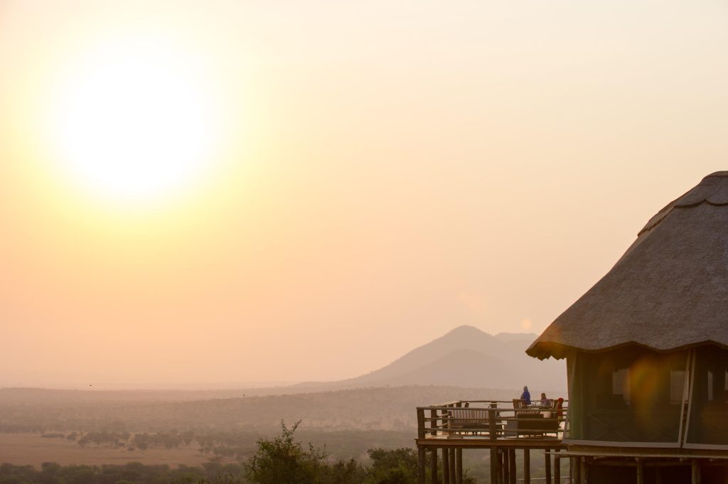 Kubu Kubu Tented Lodge View of the deck